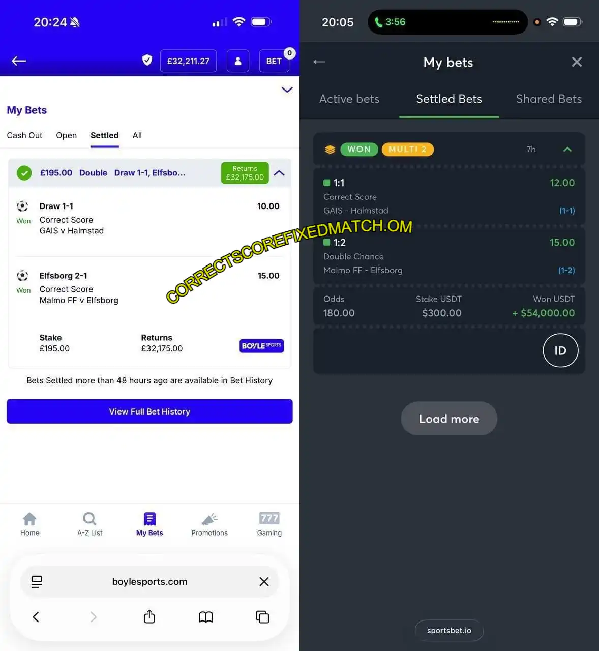 FANDUEL SOCCER CORRECT SCORE MATCHES BOYLESPORTS CORRECT SCORE MATCH