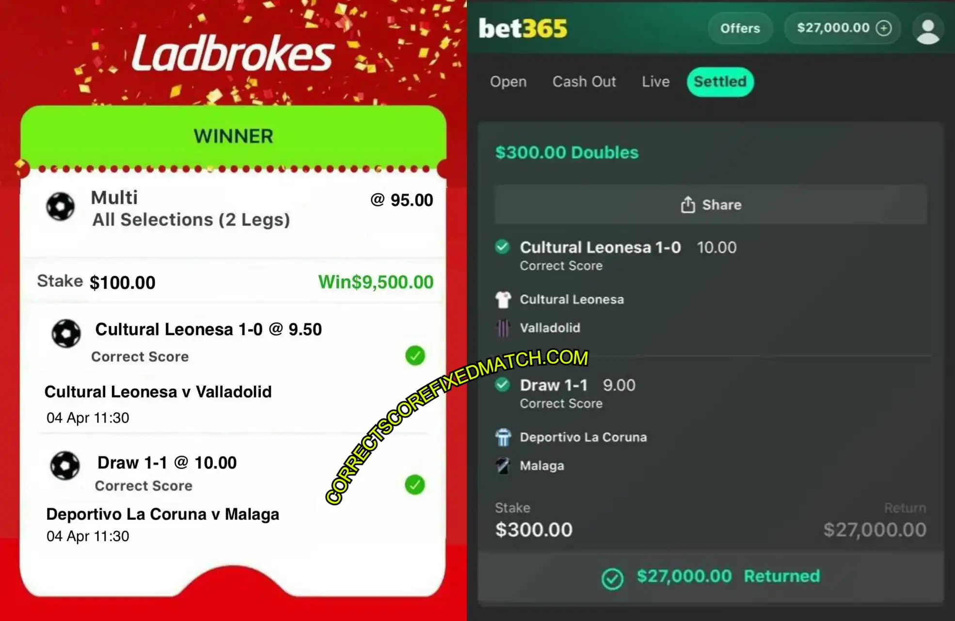 LADBROKES SOCCER FIXED BETTING MATCHES LADBROKES SOCCER FIXED BETTING MATCHES