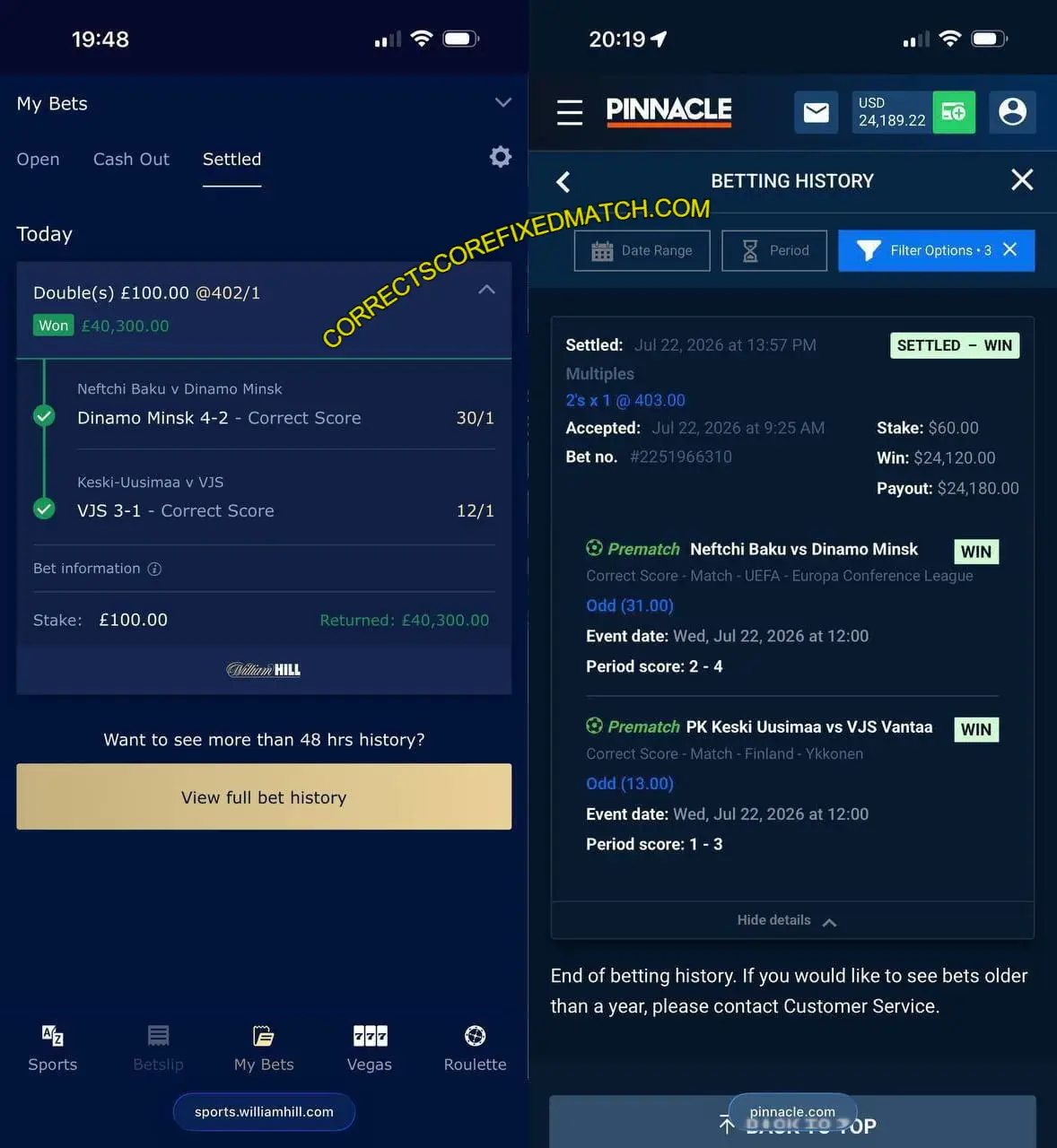 PINNACLE SOCCER CORRECT SCORE TIPS PINNACLE SOCCER CORRECT SCORE TIPS