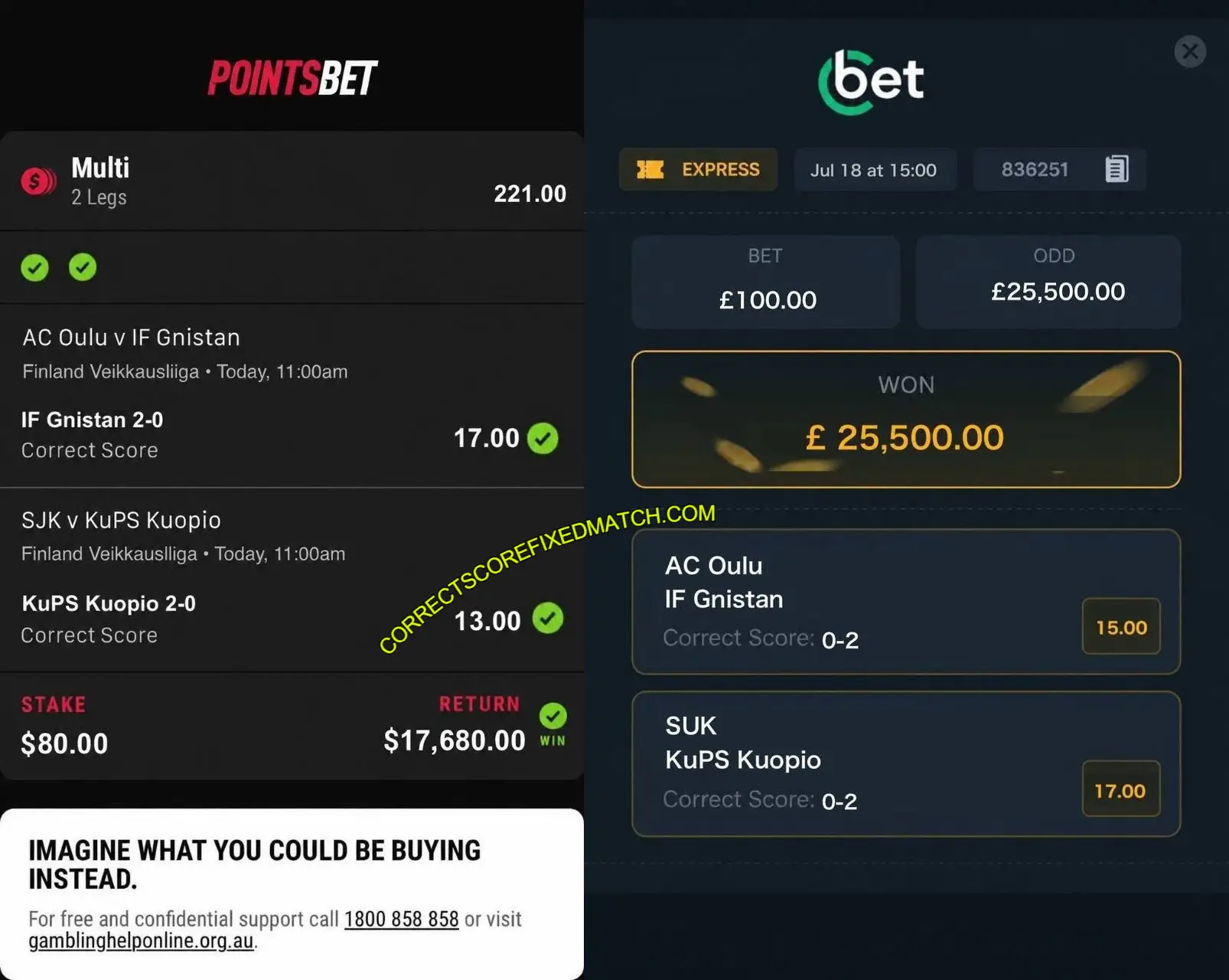 POINTSBET CORRECT SCORE BETTING TIPS POINTSBET CORRECT SCORE BETTING TIPS