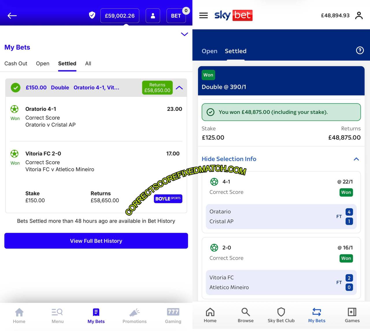 SKYBET Correct Score Fixed Matches Tips SKYBET Correct Score Fixed Matches Tips