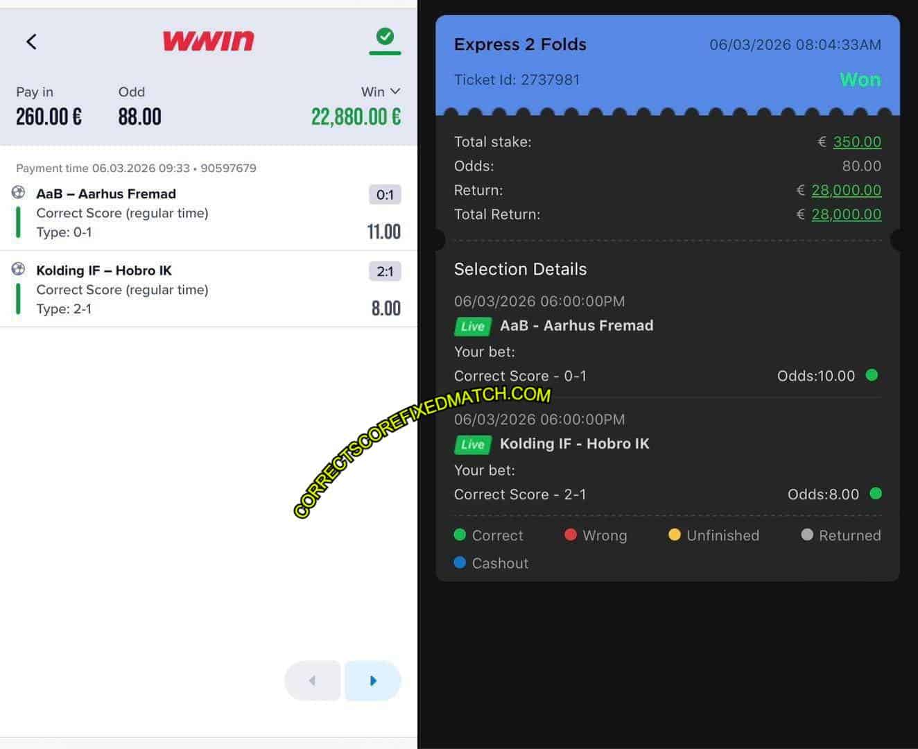 WWIN CORRECT SCORE FIXED MATCHES WWIN CORRECT SCORE FIXED MATCHES